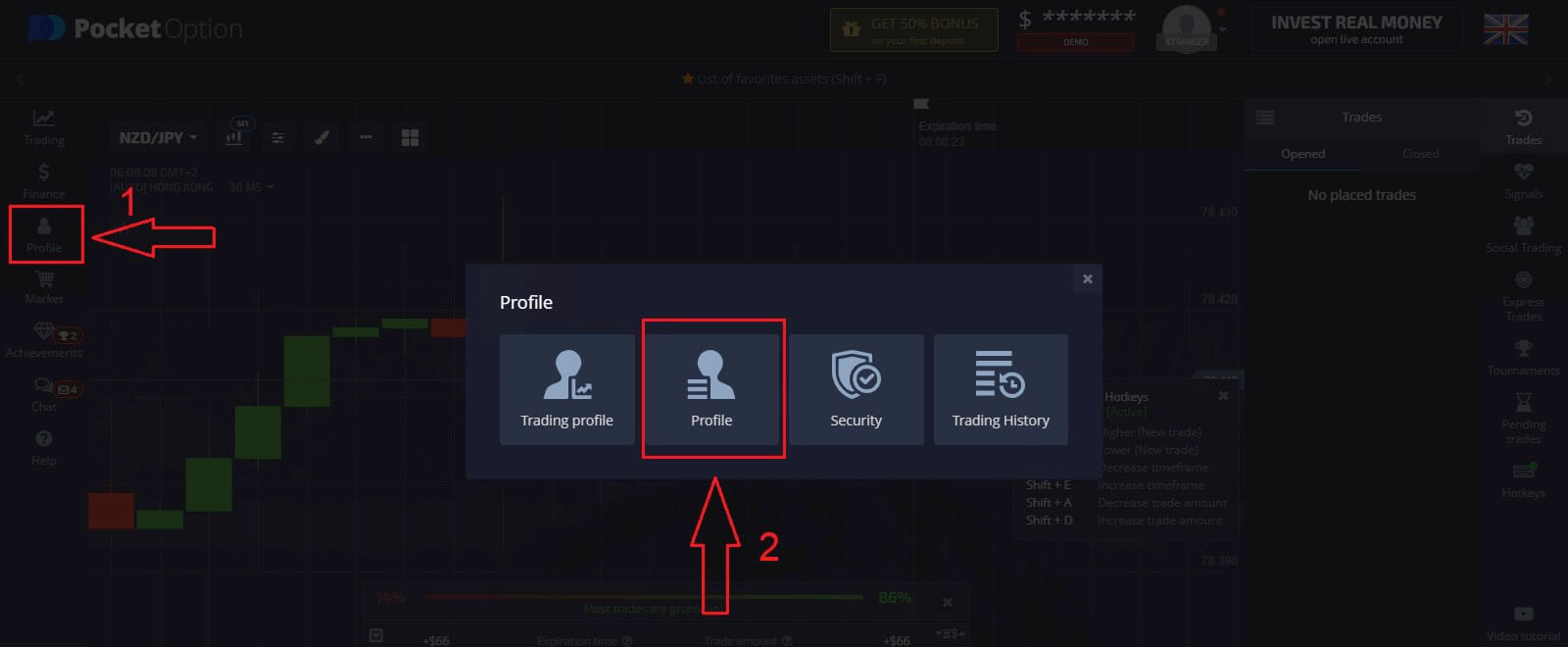 Imibuzo Evame Ukubuzwa (FAQ) ku-Pocket Option