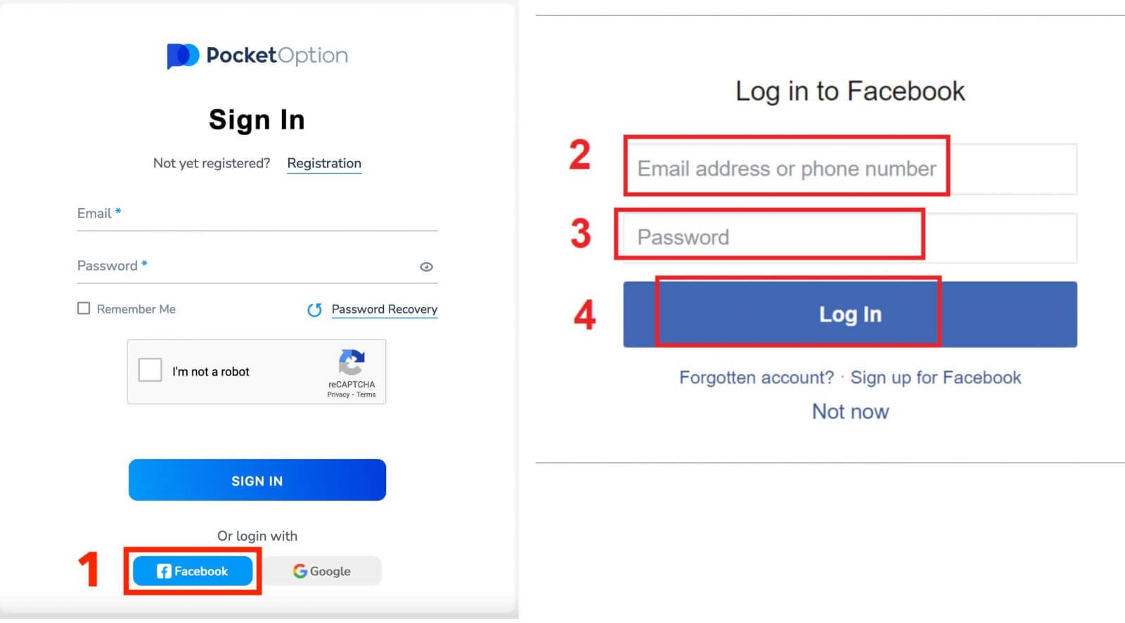 ከPocket Option እንዴት እንደሚገቡ እና እንደሚወጡ ከPocket Option እንዴት እንደሚገቡ እና እንደሚወጡ